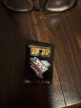 Nascar Black Pin. 355 at the Glen. Vintage 2012